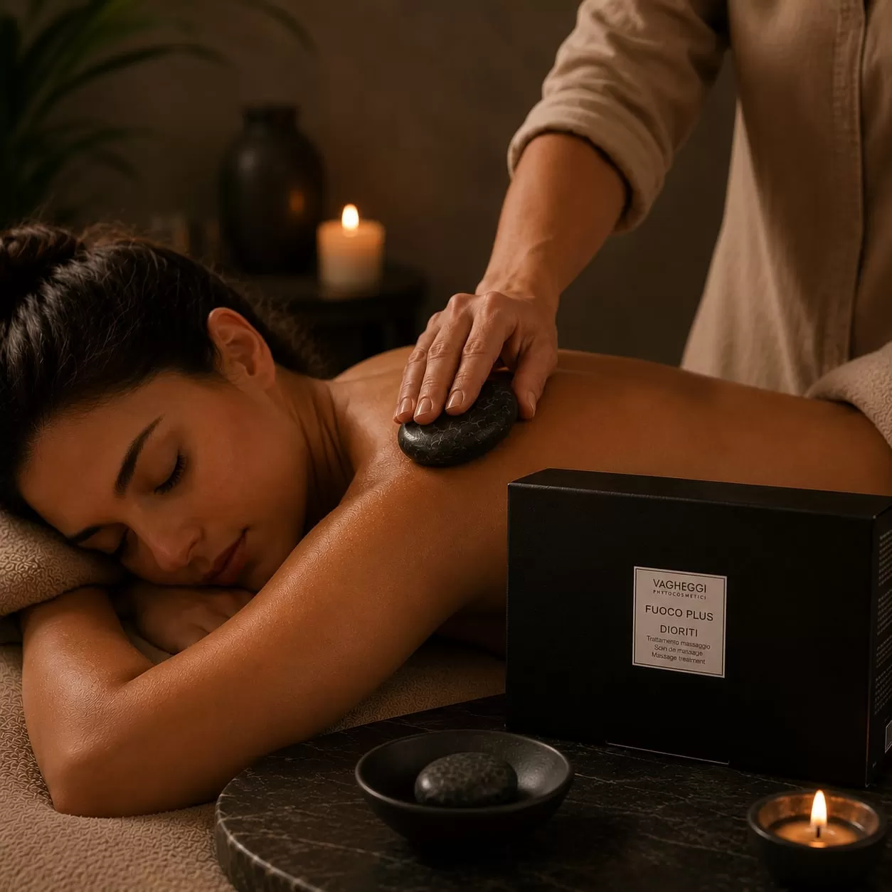 Dioriti - Soin de massage (minéral volcanique)