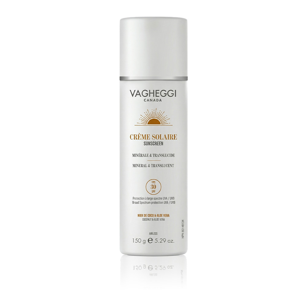 Crème solaire minérale FPS 30