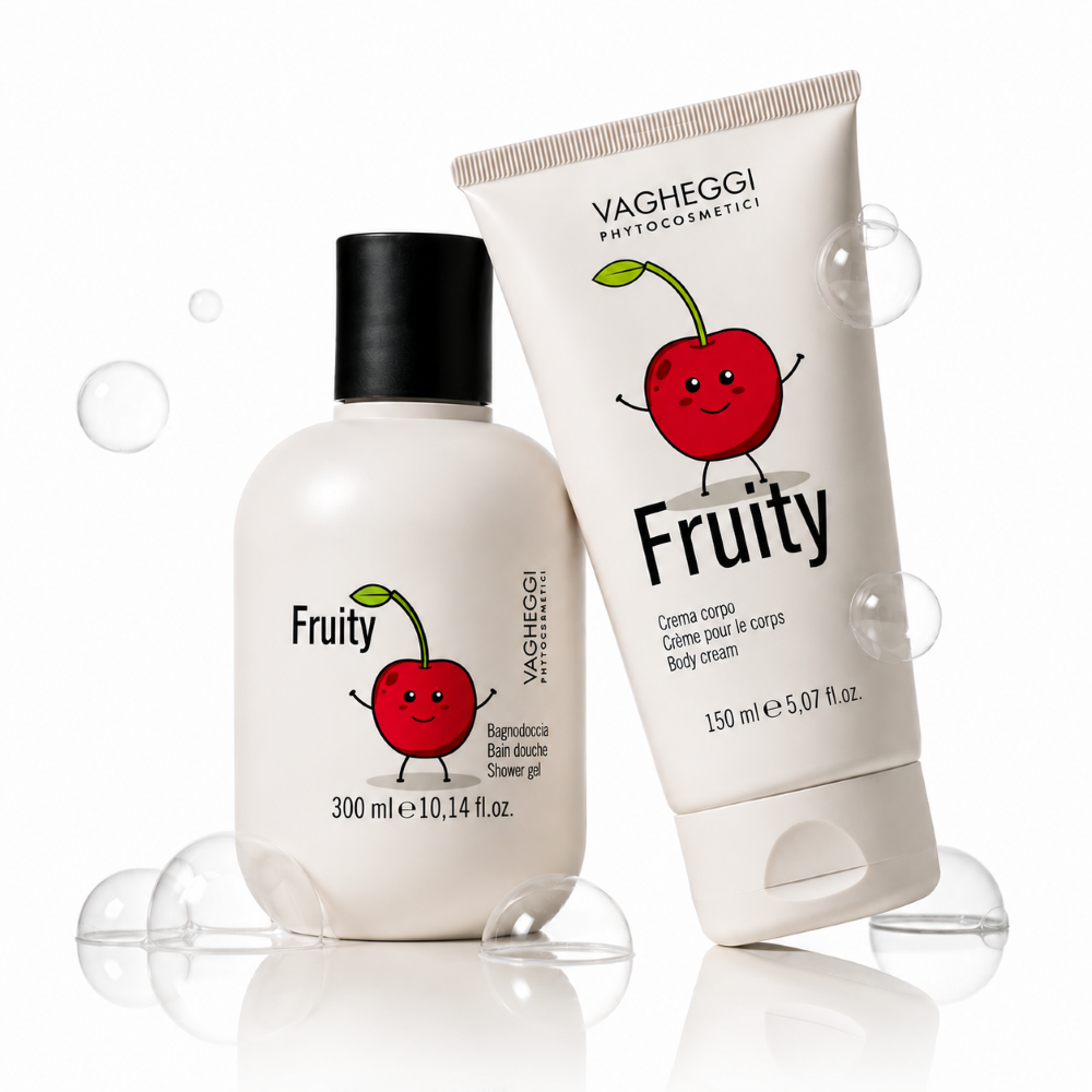 Duo Fruity Vagheggi Canada — gel bain douche 300 ml et crème pour le corps 150 ml édition limitée printemps 2026