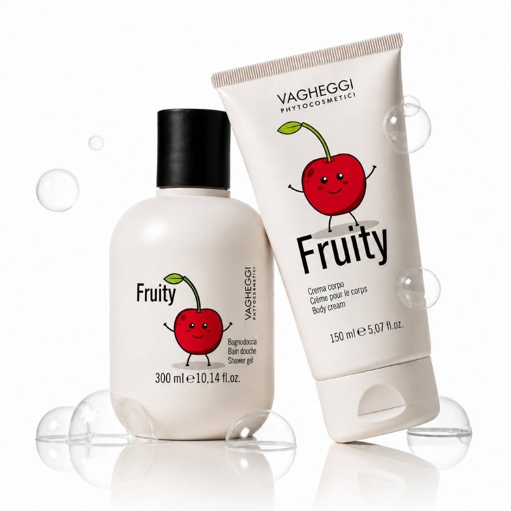 Duo Fruity Vagheggi Canada — gel bain douche 300 ml et crème pour le corps 150 ml édition limitée printemps 2026