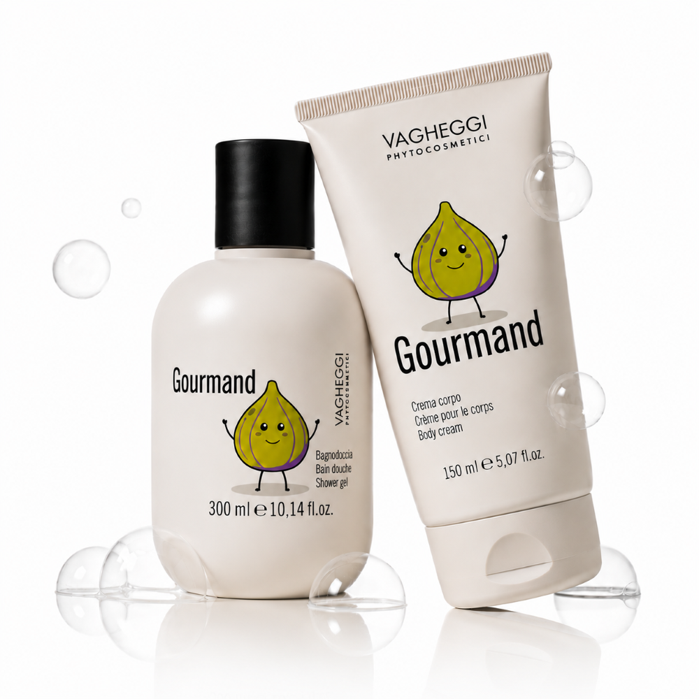 Duo Gourmand Vagheggi Canada — gel bain douche 300 ml et crème pour le corps 150 ml édition limitée printemps 2026