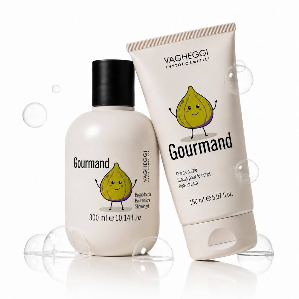 Duo Gourmand Vagheggi Canada — gel bain douche 300 ml et crème pour le corps 150 ml édition limitée printemps 2026
